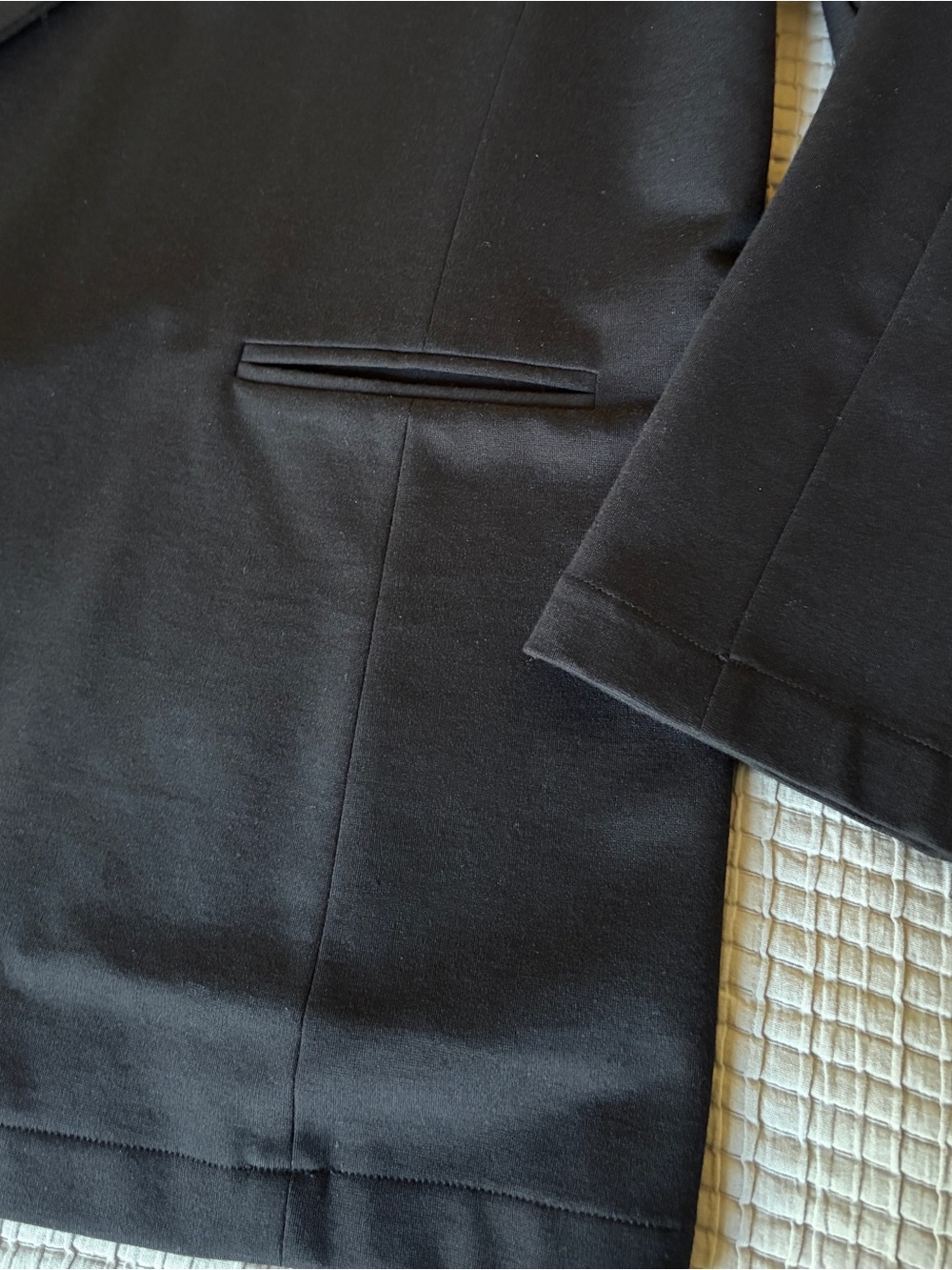 Ripley Rader Oversized Ponte Blazer, black, size 4 - Picture 10 of 14